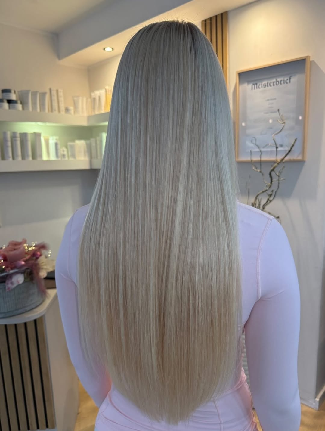 Nachher — blondierung
